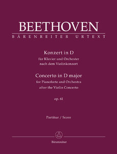 [304499] Konzert D-Dur op. 61 (nach dem Violinkonzert)