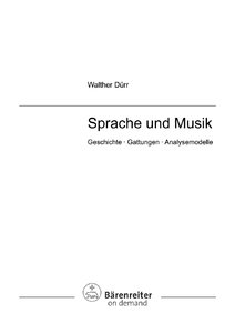 [9565] Sprache und Musik