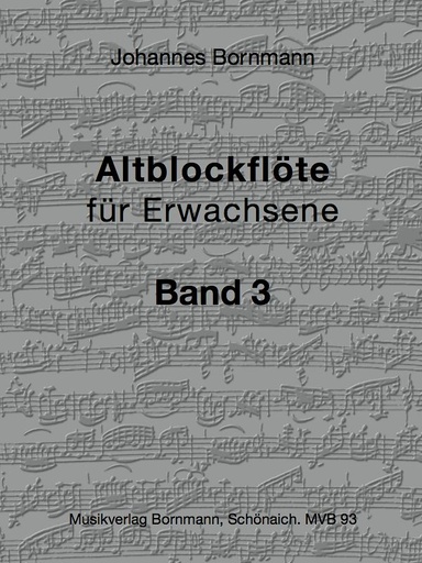 [230613] Altblockflöte für Erwachsene Band 3