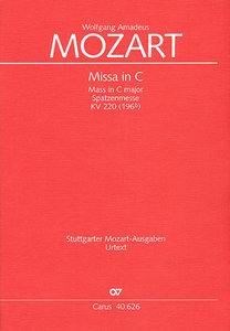[95677] Missa in C KV 220 (Spatzenmesse)