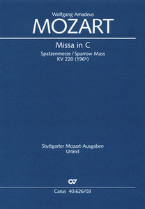 [95678] Missa in C, KV 220 (Spatzenmesse)