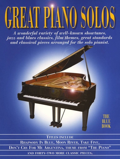 [107936] Great Piano Solos - Blue Book