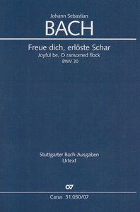 [315292] Freue dich, erlöste Schar BWV 30