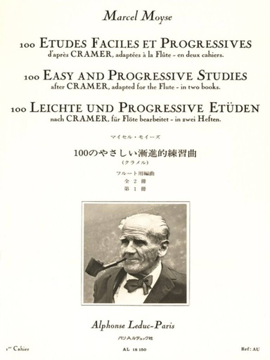 [22747] 100 Etudes Faciles Et Progressives D'apres Cramer Volume 1