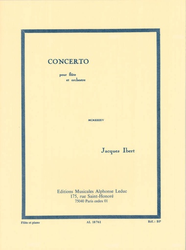 [22758] Concerto pour Flute et Orchestre