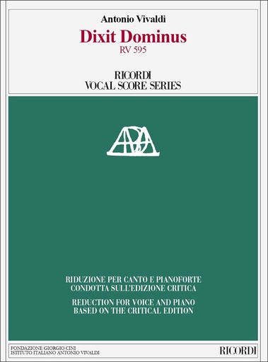 [310596] Dixit Dominus, RV 595 - Edizione Critica