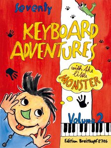 [142993] 70 Keyboard Adventures with the Little Monster Book 2