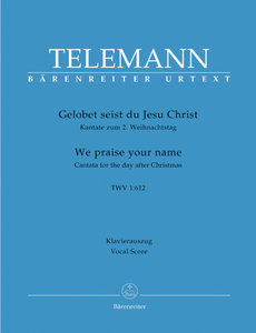[141277] Gelobet seist du Jesu Christ, TVWV 1:612