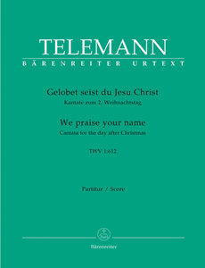 [141977] Gelobet seist du Jesu Christ, TVWV 1:612