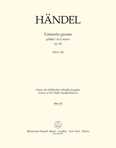 [77615] Concerto grosso g-moll op. 6/6 HWV 324
