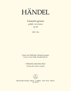[77618] Concerto grosso g-moll op. 6/6 HWV 324