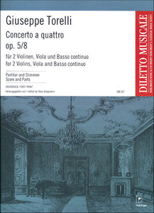 [DM-00647] Concerto a quattro g-moll op. 5/8, G 124