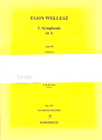 [Stp-00692] 3. Sinfonie A-Dur op. 68