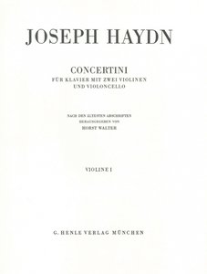 [HN-00309] Concertini für Klavier, 2 Violinen und Violoncello