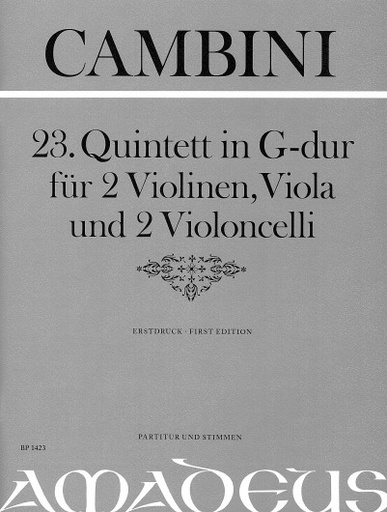 [137032] 23. Quintett G-Dur