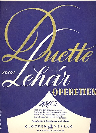 [3033] Duette aus Lehar Operetten Band 2