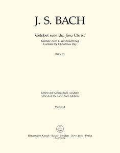 [151983] Gelobet seist du, Jesu Christ, BWV 91
