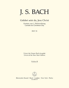 [151984] Gelobet seist du, Jesu Christ, BWV 91