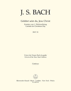 [151988] Gelobet seist du, Jesu Christ, BWV 91