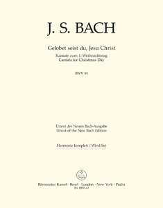 [151989] Gelobet seist du, Jesu Christ, BWV 91