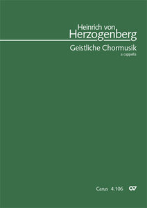 [252423] Geistliche Chormusik a cappella