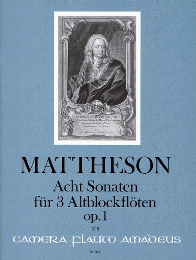 [238442] Acht Sonaten für drei Altblockflöten op. 1