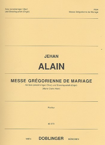 [45-00573-PA] Messe gregorienne de mariage