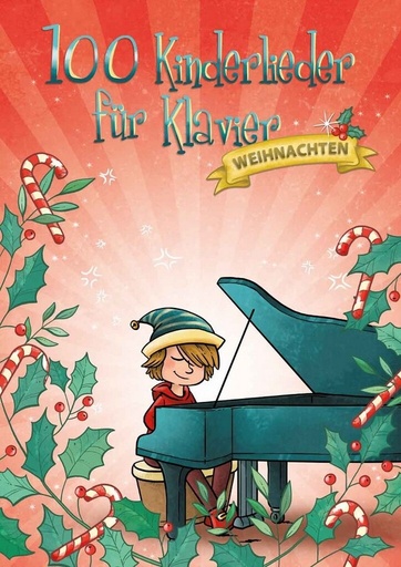 [329541] 100 Kinderlieder für Klavier - Weihnachten