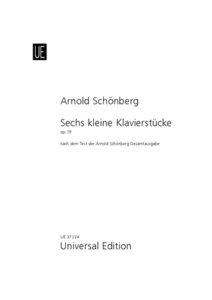 [322065] Sechs kleine Klavierstücke op. 19 (1911)