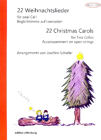 [322101] 22 Weihnachtslieder für zwei Celli