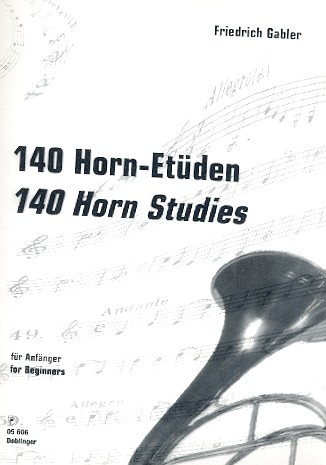 [05-00606] 140 Horn-Etüden für Anfänger