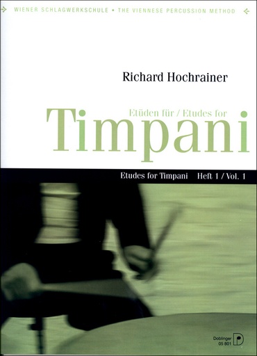 [05-00801] Etüden für Timpani Heft 1