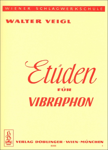 [05-00805] Etüden für Vibraphon