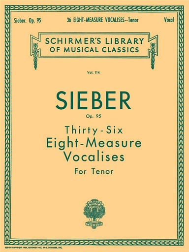 [179777] 36 Eight Measure Vocalises for Bariton op. 96