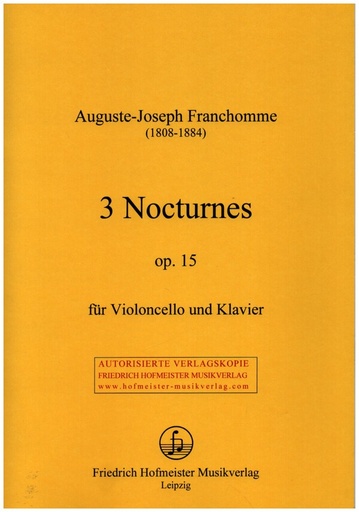 [105840] 3 Nocturnes op. 15