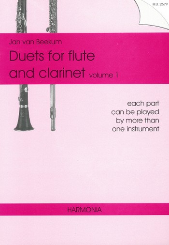 [3263] Duets for Flute and Clarinet Band 1
