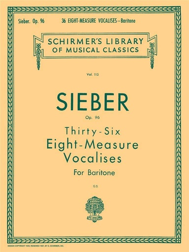 [277443] 36 Eight Measure Vocalises op. 97