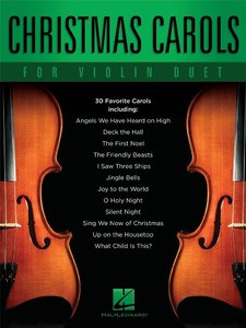 [327813] Christmas Carols for Violin Duet