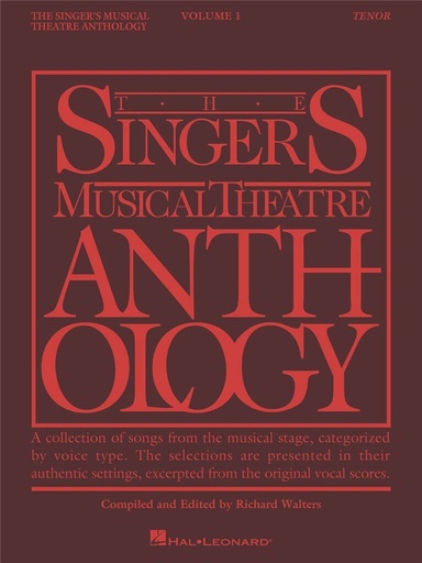 [59752] The Singers Musical Theatre Anthology - Tenor Vol. 1