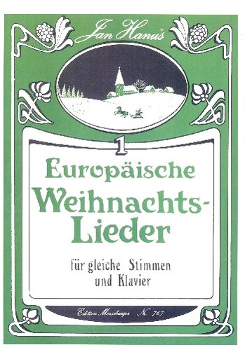 [133618] Europäische Weihnachtslieder, Heft 1