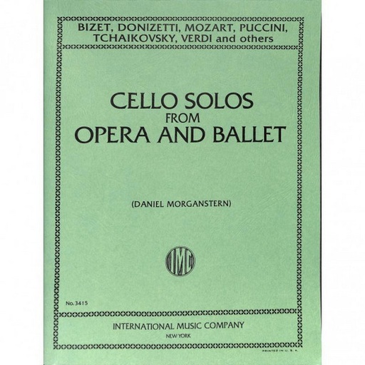 [64459] Cello Solos from Opera and Ballet