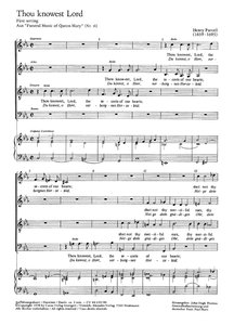 [172270] Thou knowest Lord