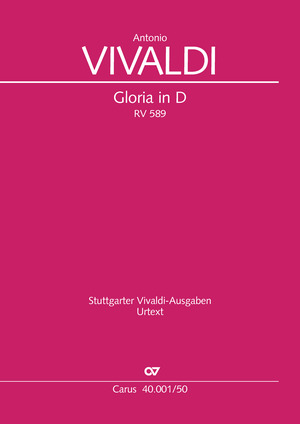 [323969] Gloria D-Dur RV 589 - revidierte Auflage