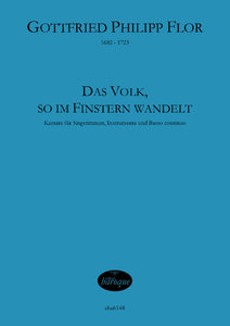 [324149] Das Volk so im Finstern wandelt