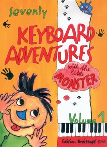 [154503] 70 Keyboard Adventures with the Little Monster Book 1