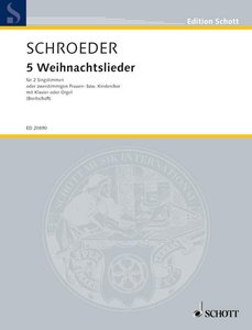 [241972] Fünf Weihnachtslieder