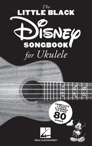 [321311] The Little Black Disney Songbook for Ukulele