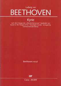 [314191] Kyrie, nach dem Adagio der Mondscheinsonate, op. 27/2