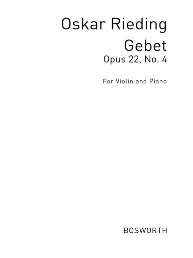 [241134] Gebet - Priere - op. 22/4