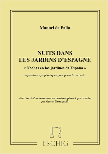 [59749] Nuits dans les jardins d'Espagne